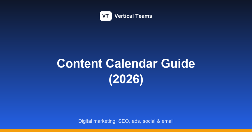 content calendar featured image