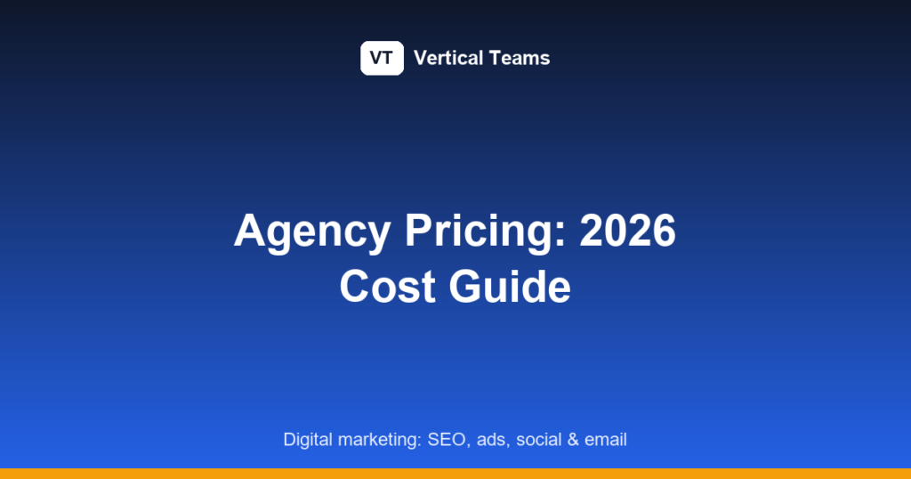 digital marketing agency pricing featured image